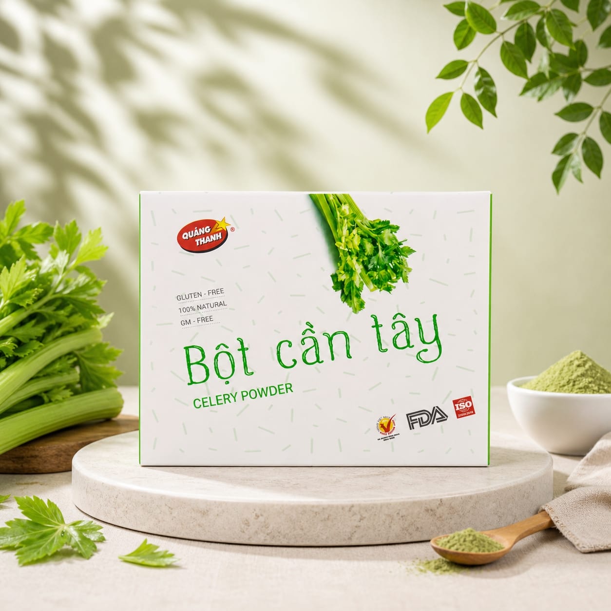 Bột cần tây hỗ trợ giảm cân