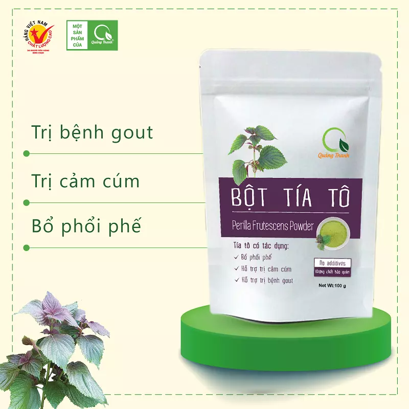 Tía tô - Lợi ích sức khỏe bất ngờ