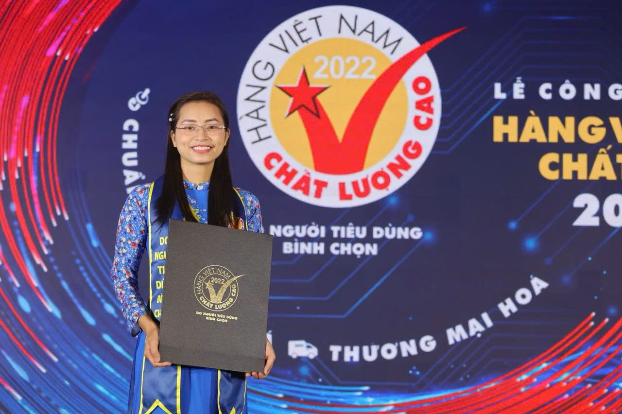 Thương hiệu bột rau Quảng Thanh được công nhận là Hàng Việt Nam Chất Lượng Cao