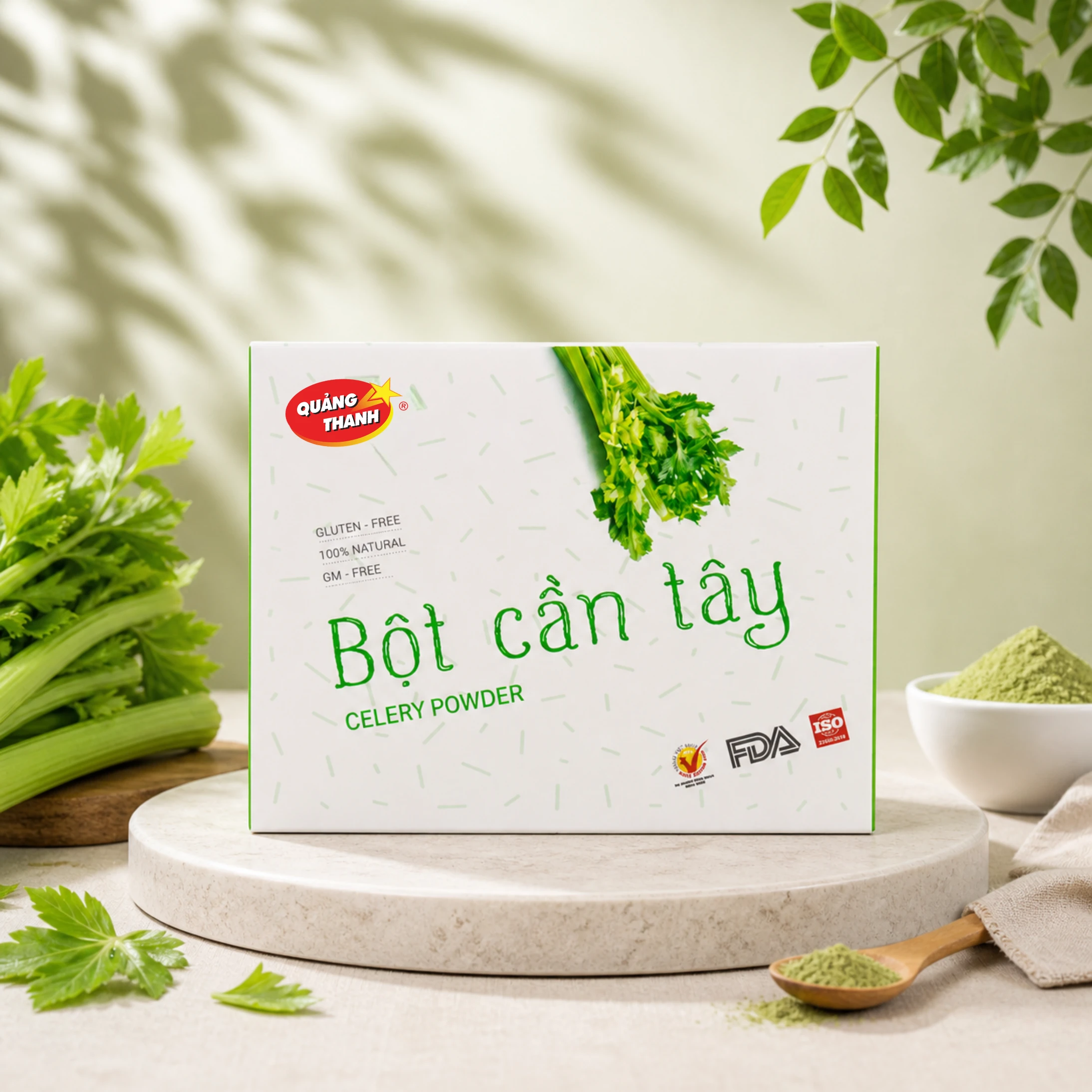 Bột cần tây nguyên chất
